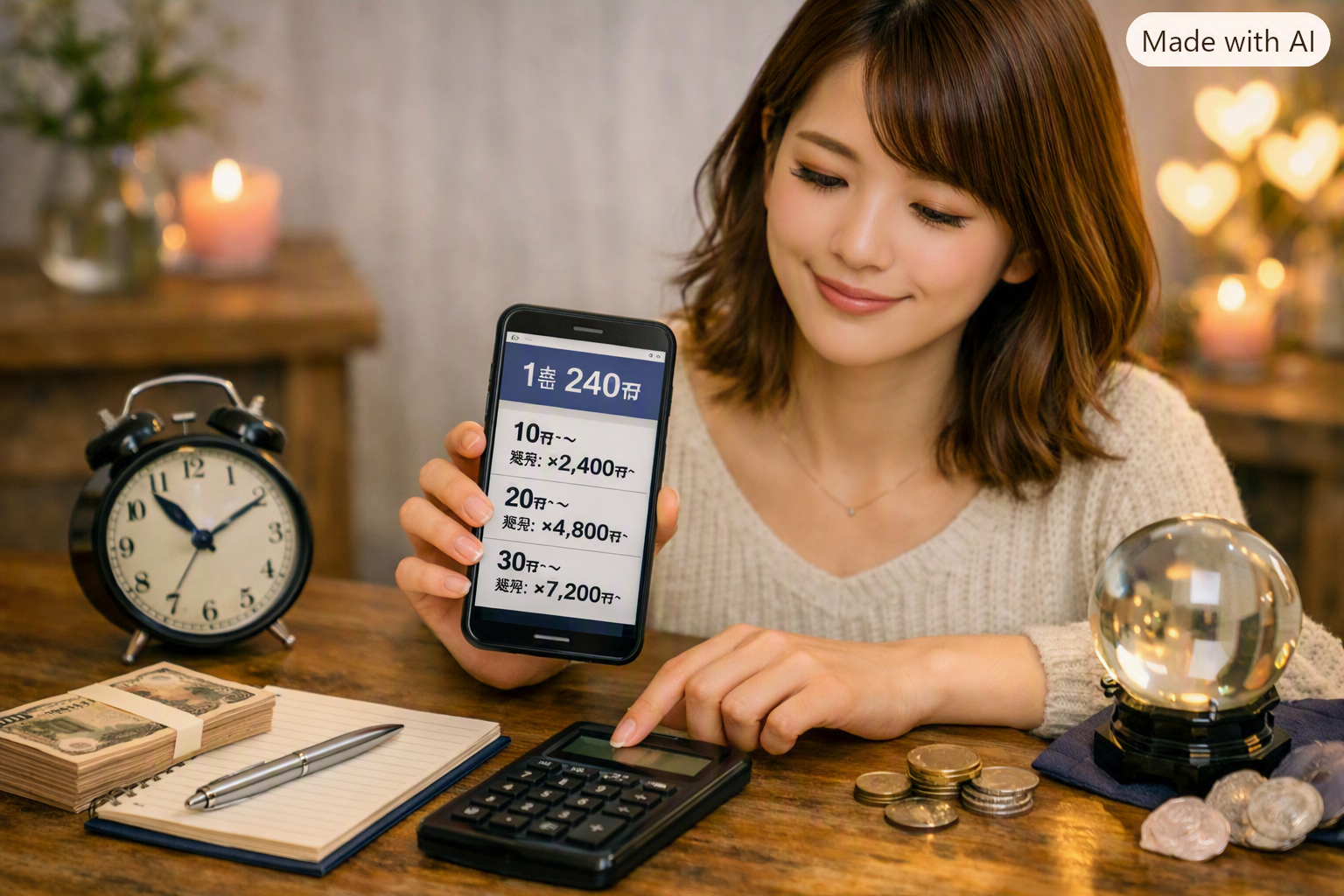 電話占いの料金体系と鑑定時間の関係をわかりやすく伝える